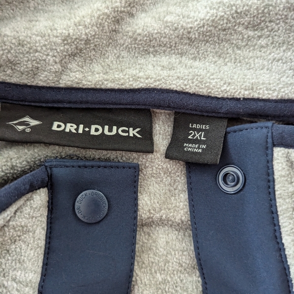Dri-duck nine line quarter length fleece - Picture 4 of 4